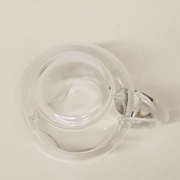 Small Clear Glass Blown Pitcher - Picture 5 of 5